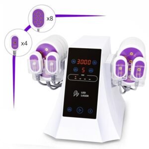 MYCHWAY 12 Pads 5mw Led Laser Body Slimming Fat Burning Beauty Spa Machine