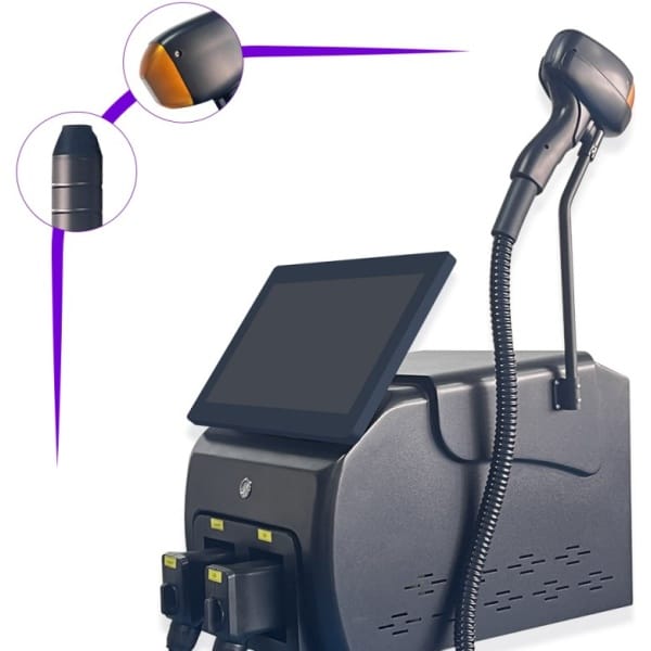2 In 1 Pro Laser Hair Removal Machine For Hair Tattoo Removal Skin Rejuvenation