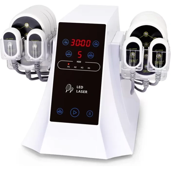 2023 New 635NM 650NM LED Laser 160MW Slimming Machine 8 Big 4 Small Pads Machine