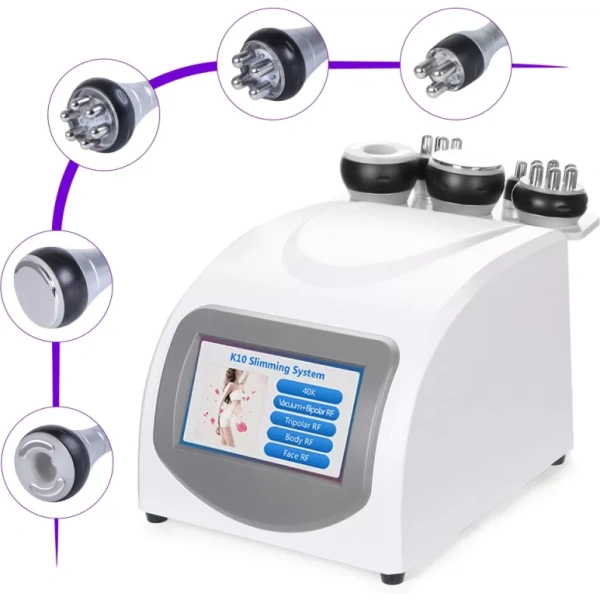 5 In 1 Vacuum Cavitation Bipolar Three Pole Multipolar RF Weight Slimming