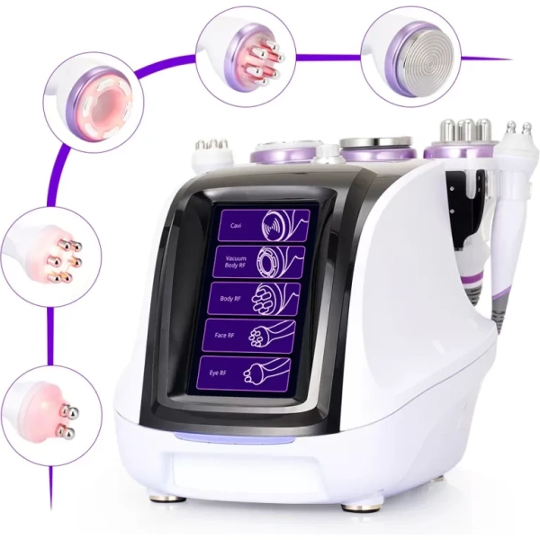 5 in 1 Ultrasonic Cavitation Machine Body and Face Comprehensive Management for Home Use