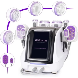 6 In 1 Ultrasound 30K Cavitation Vacuum RF Lipo Laser Slimming Beauty Machine
