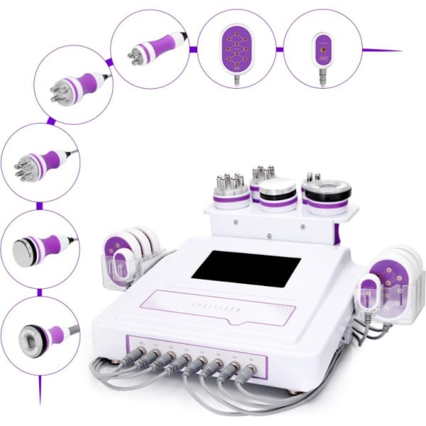 6 in 1 40K Lipo Cavitation Vacuum R-F Slimming Machine 2.0