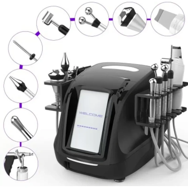 7-in-1 Facial Care Beauty Machine For Exfoliation Cleansing HydrationNourishment