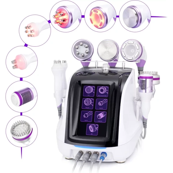 8 in 1 Professional Ultrasonic Body Cavitation Machine