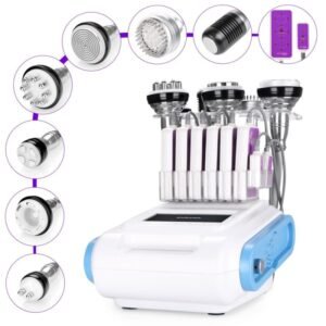 MYCHWAY 8 IN 1 Ultrasonic Cavitation Vacuum RF Microcurrent Body Slimming Laser Machine