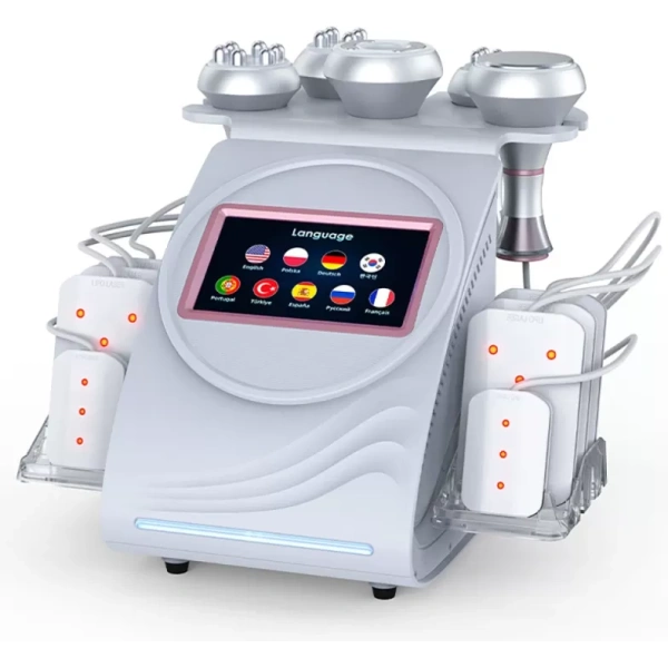 80K Ultrasonic Cavitation RF Vacuum Machine Cellulite Dissolving Body Sculpting