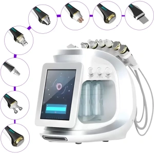 8In1 Smart Ice Blue Facial Care Machine For Cleansing, Hydration, Skin Lifting