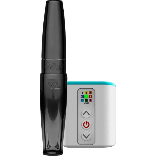 Bellar V2 Black+ Airbolt Mini Battery Pack White