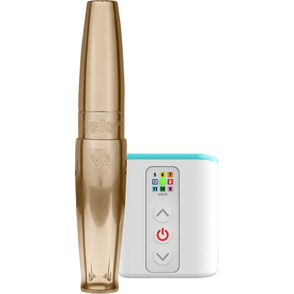 Bellar V2 Rose Gold + Airbolt Mini Battery Pack White