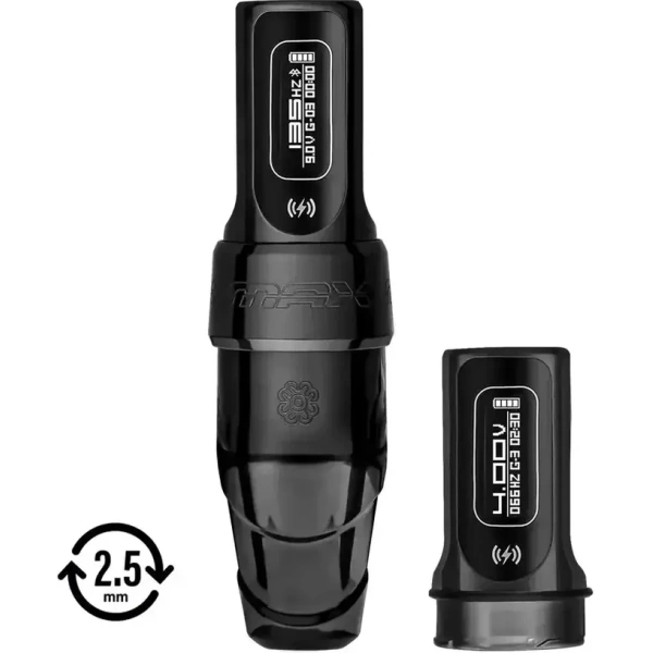 Stealth Black 2.5mm Stroke PMU Machine (Extra PowerBolt II)