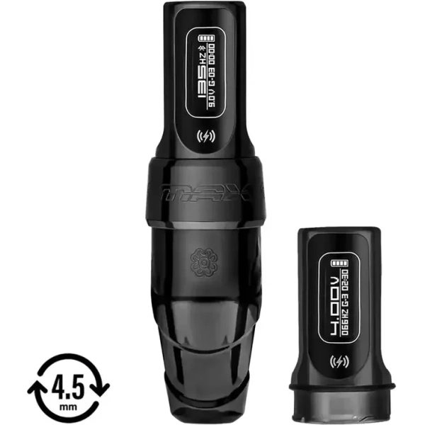 Stealth Black 4.5mm Stroke PMU Machine (Extra PowerBolt II)