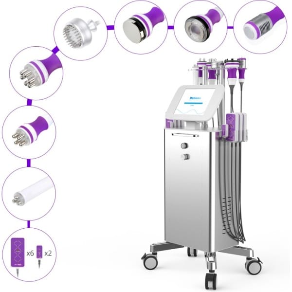 Multifunction Cavitation RF Vacuum Cold And Hot Lipo Slimming