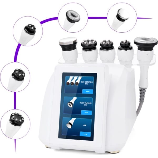 New 360° Automatic Rotary RF Ultrasonic Cavitation Vacuum Body Slimming Machine
