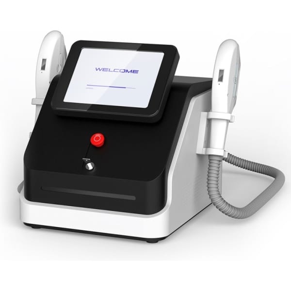 NAISIGOO Two handles IPL Hair removal Skin rejuvenation machine high quality