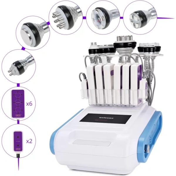 Cavitation Vacuum 3D Smart Rf 160mw Lipo Laser Slimming Salon Machine