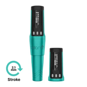 Microbeau Bellar Air Blue 2.1 mm Stroke Wireless PMU Machine (2 Batteries Included)
