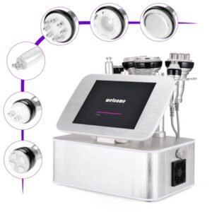 Unoisetion 6 in 1 Ultrasonic Cavitation Machine Profesional Body Shaping Face Lifting for Small Beauty Studios