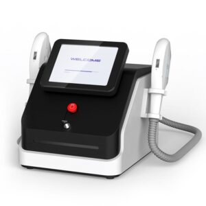 NAISIGOO Two handles IPL Hair removal Skin rejuvenation machine high quality