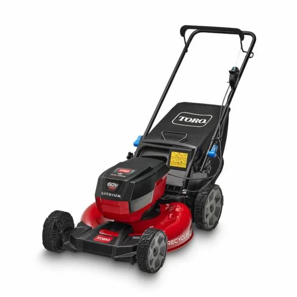 60V Max 21 in. (53cm) Recycler w/SmartStow Push Lawn Mower with 4.0Ah Battery (21323)